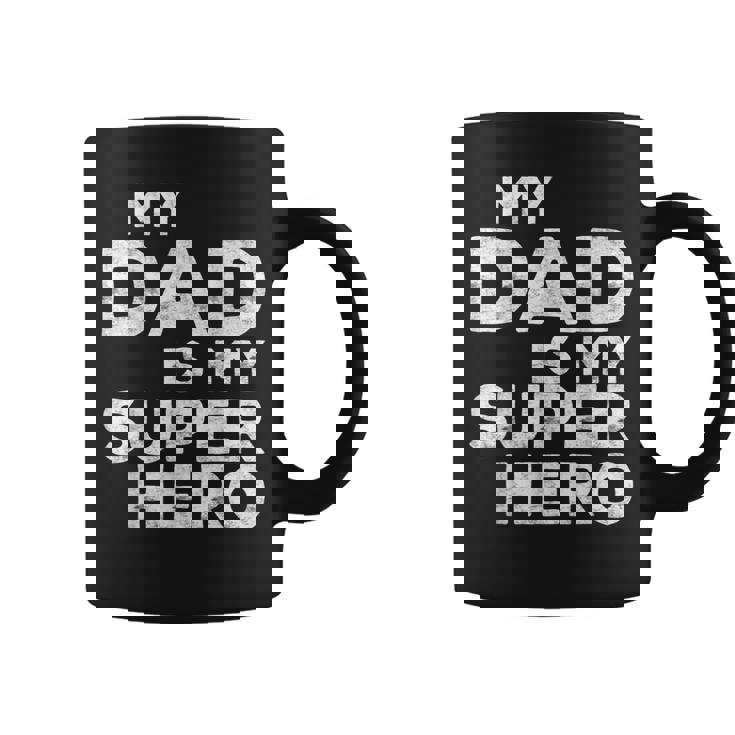 My Dad Is Myuper Hero Per Bambini Per La Festa Del Papà Tazze