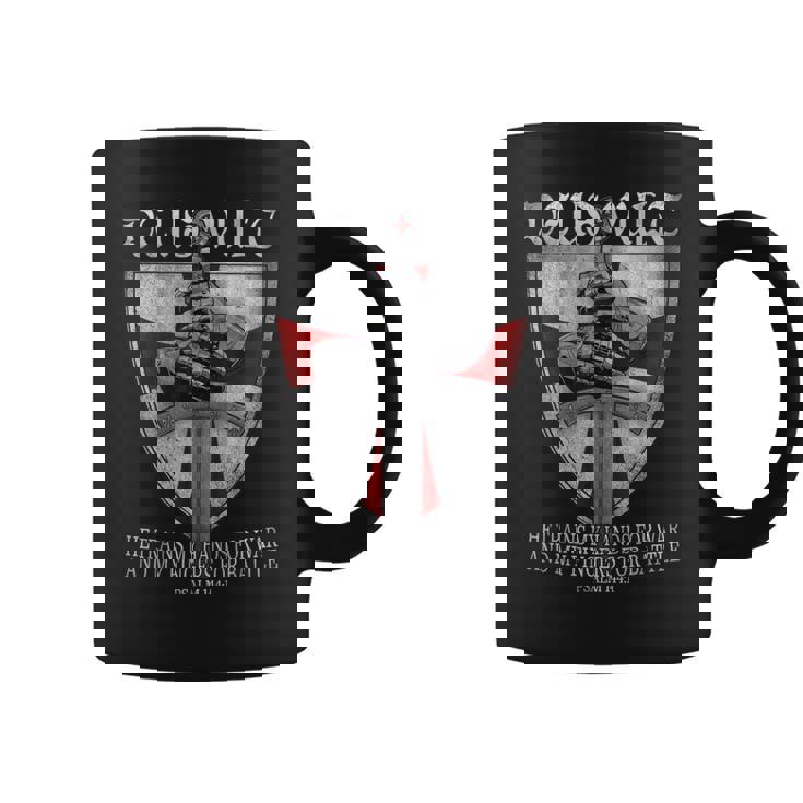 Deusult He Trains My Hands For War Templar Knights コーヒーマグ