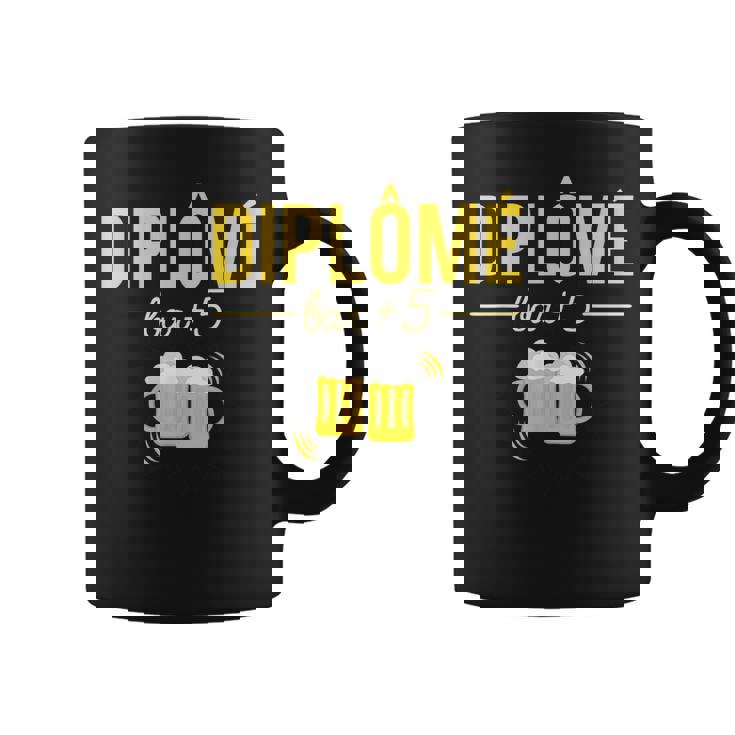 Diplômé Bar Humour Fêtard Bière Apéro Tasse