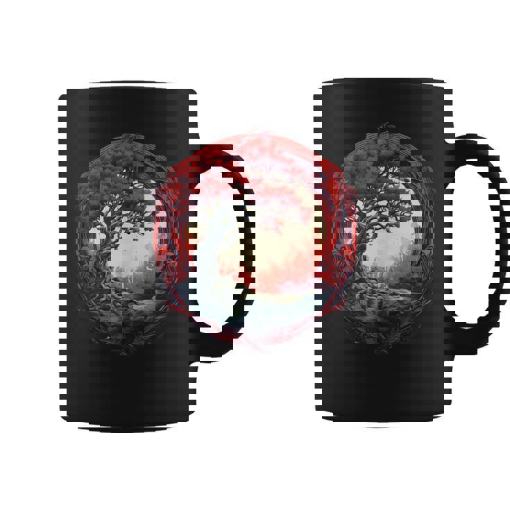 Diseñoikingo Místico Árbol De Laida In Mangas Taza de café