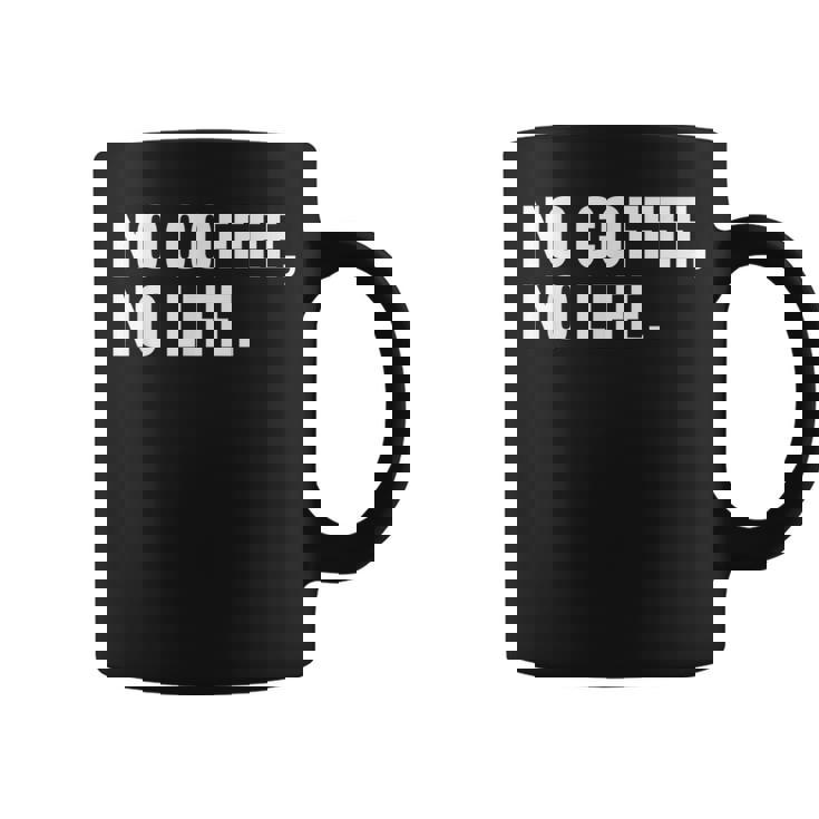 Emergency No Coffee No Life Missing Java 警告サイン コーヒーマグ