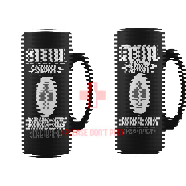 Emotionalupport Drinking Buddy Adultarcastic Humor コーヒーマグ