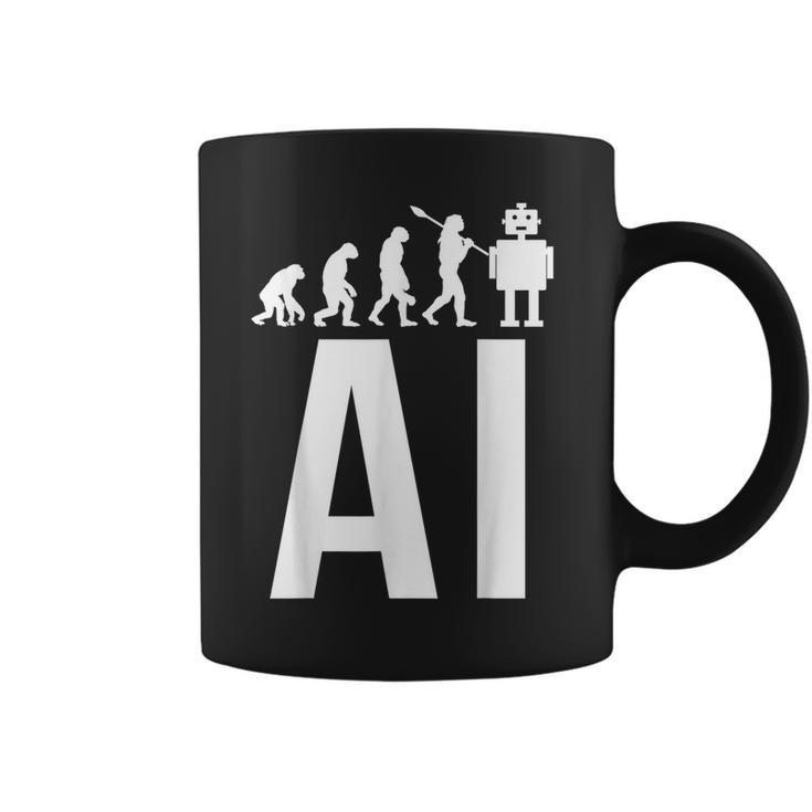 Évolution Du Robot Ia Tasse