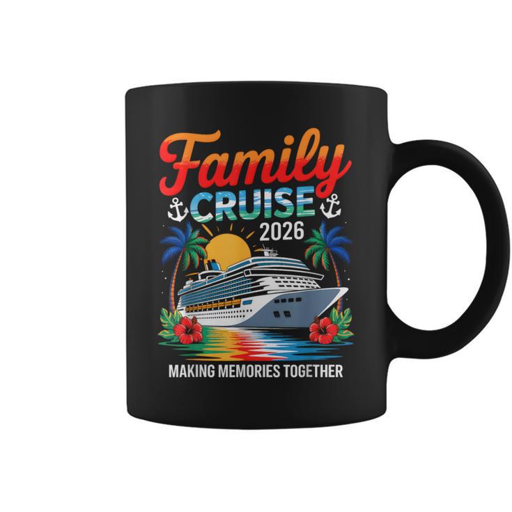 Family Cruise 2026 Vacation Trip Family Matching Cruise Ship Coffee Mug
