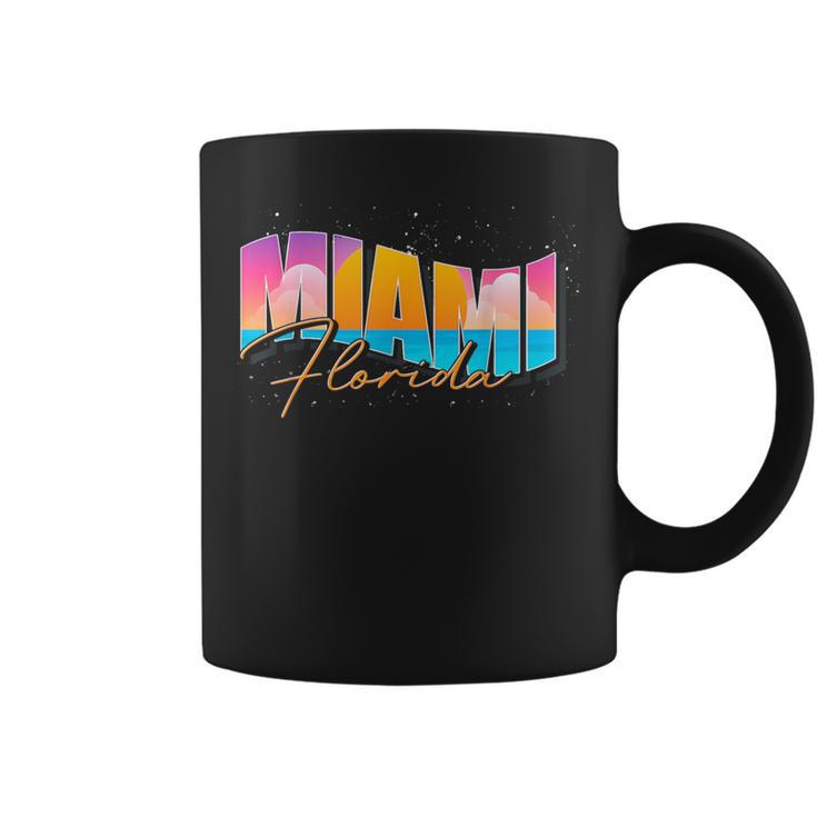 Fltateacances D'été Tropicalesouth Beach Miami Floride Tasse