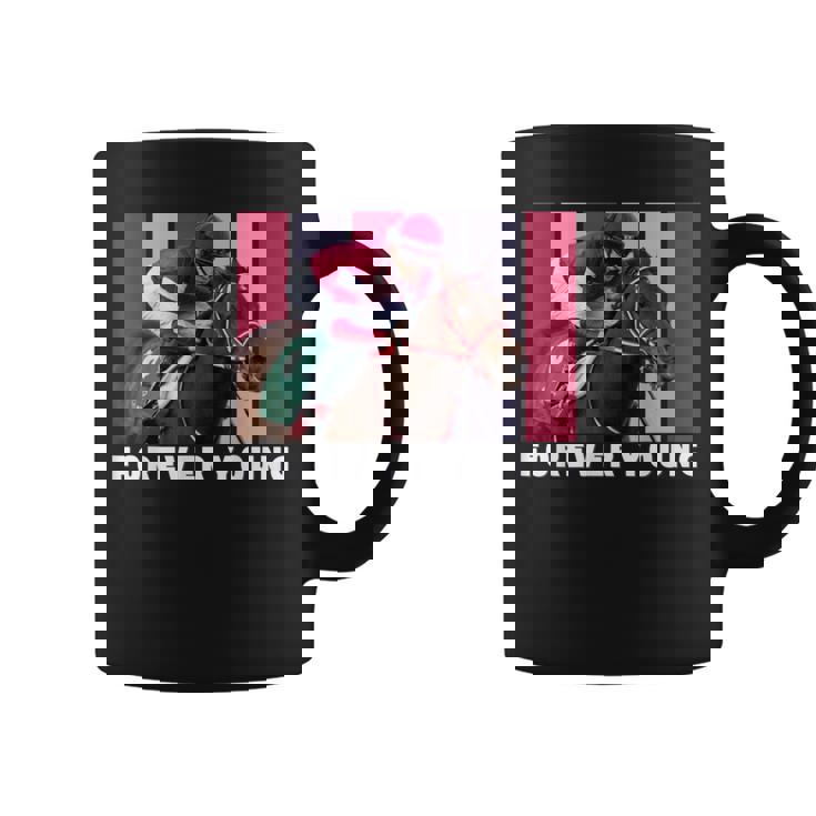 Forever Young Horse、競馬、デルマール、サンタアニタ コーヒーマグ