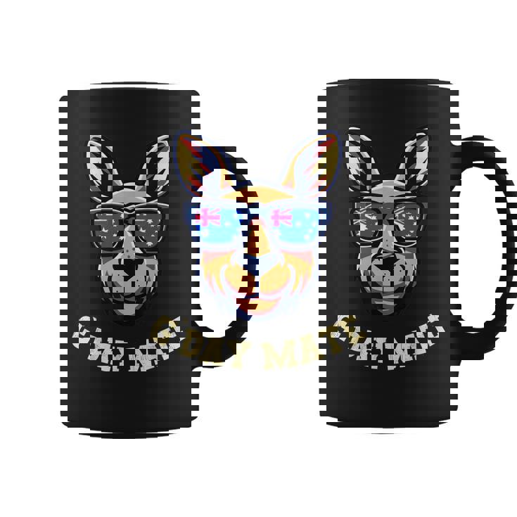 G Day Mate カンガルーオーストラリア国旗シャツ オーストラリア オーストラリア コーヒーマグ