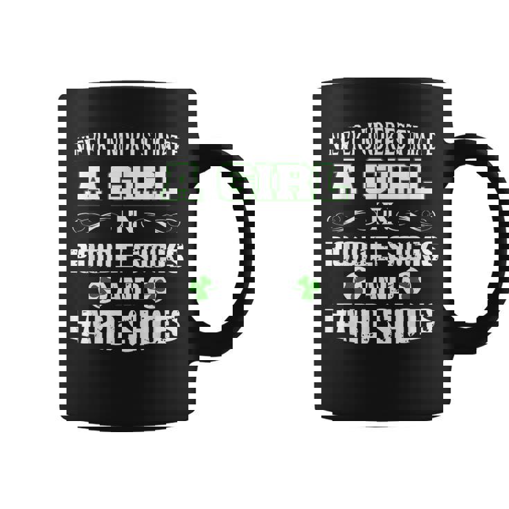 A Girl In Poodle Socks And Hard Shoes Irish Dance Coffee Mug