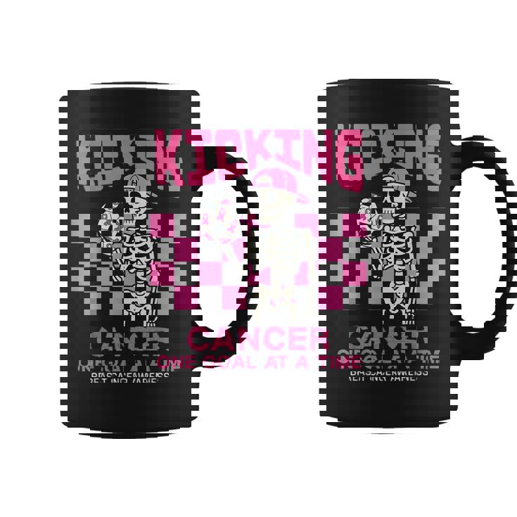 Halloween Soccer Breast Cancer Awareness Coffee Mug