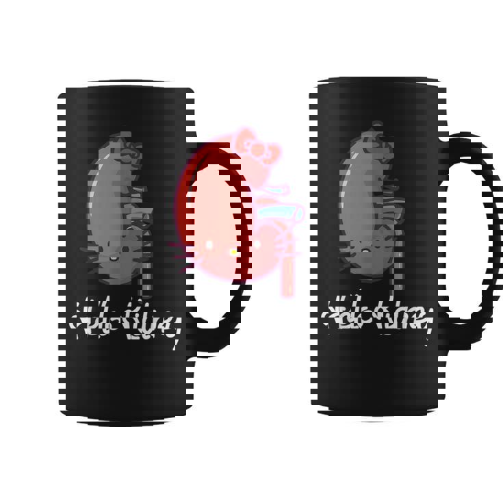 Hello Kidney おもしろ お医者さんへの感謝を示す コーヒーマグ