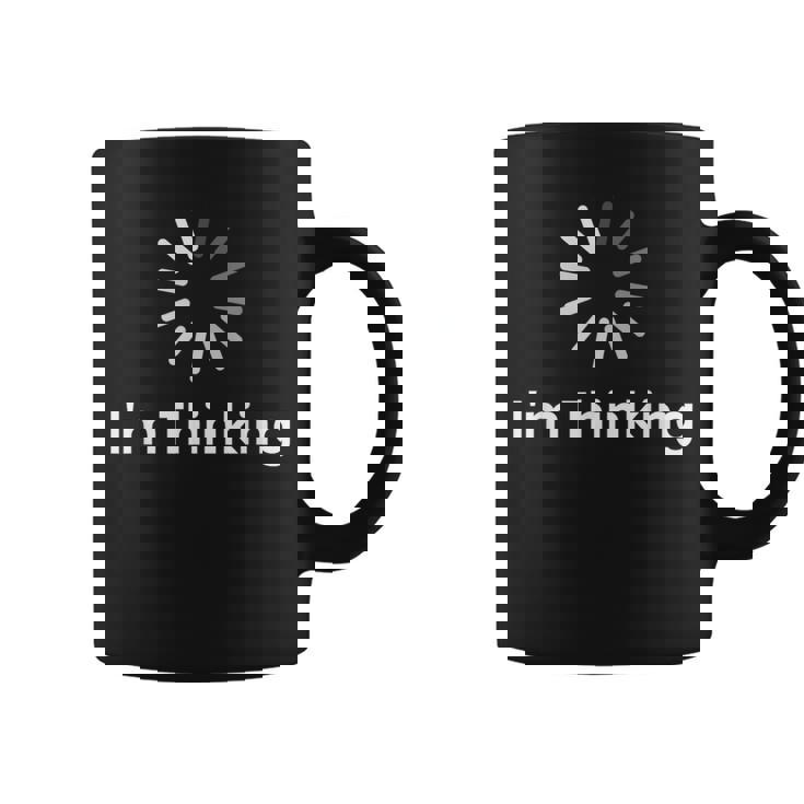 I'm Thinking Fun arcastic Humor Thinking コーヒーマグ