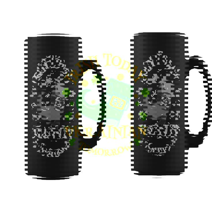 Irish Today ウクライナ Tomorrowt Patrick's Day コーヒーマグ