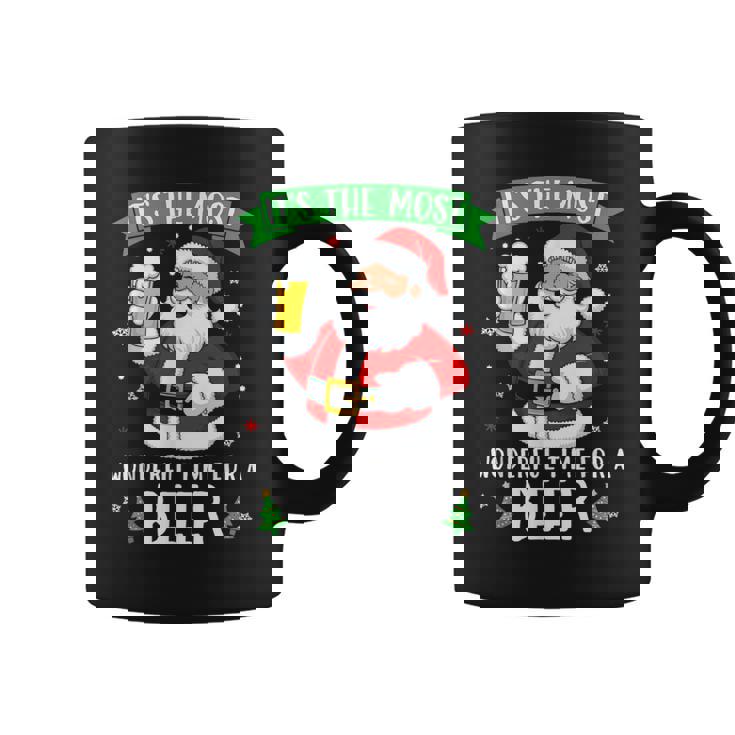 It's The Most Wonderful Time For A Beer Christmas Beer Coffee Mug
