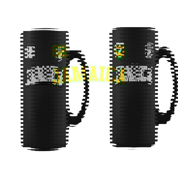 Jamaica 62 2024 年独立記念日ジャマイカ国旗ジャージ 長袖tシャツ コーヒーマグ