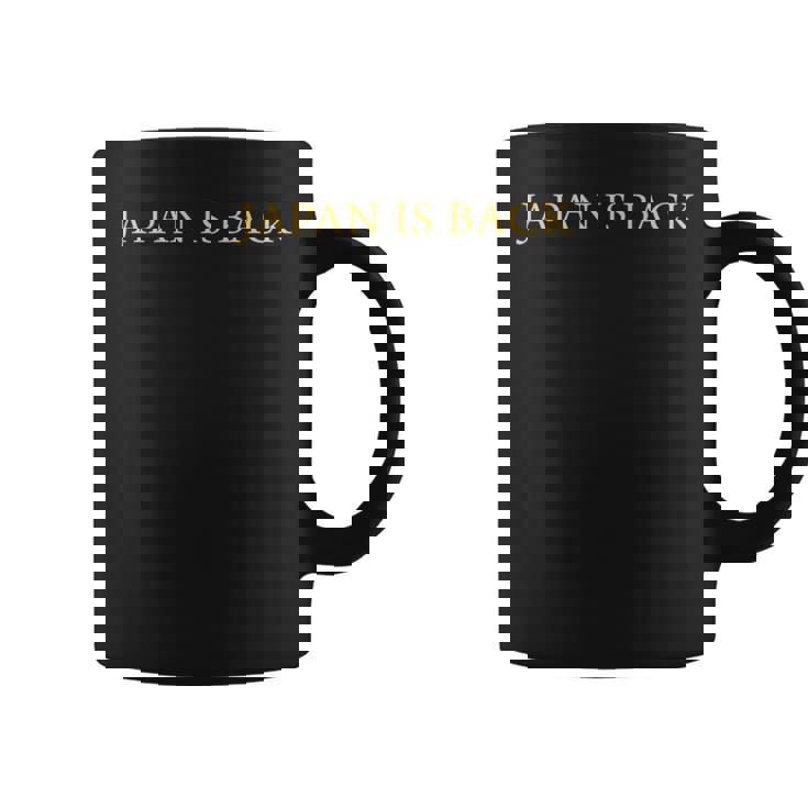 Japan Is Back – Trendy Minimalist For & 長袖tシャツ コーヒーマグ