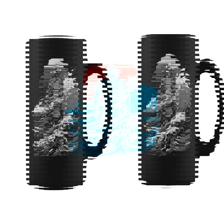 Japonamouraï Tokyo Arts Martiaux Épée Edgy Manche Longue Tasse