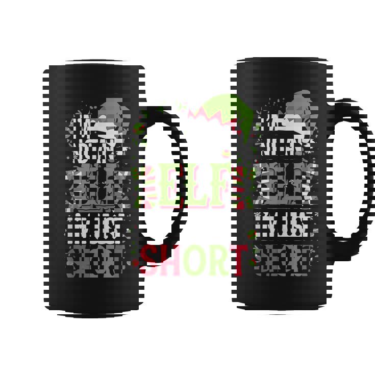 Je Neuis Pas Un Elfe Jeuis Juste Court Joyeux Noël Elfe Tasse