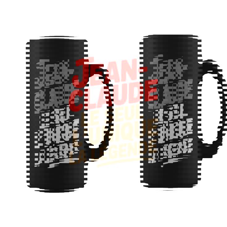 Jean Claude Homme Humour Idée Cadeau Humoristique Drôle Tasse