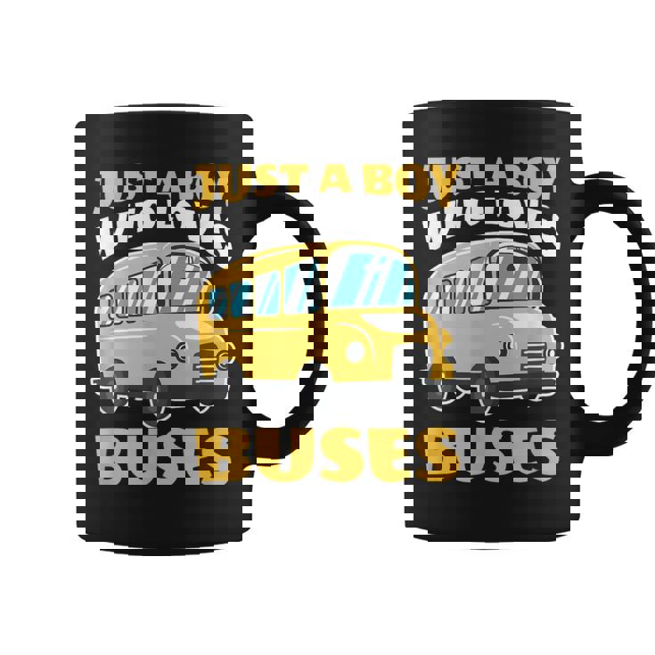 Just A Boy Who Loves Buses バス愛好家 バス愛好家 名言 コーヒーマグ