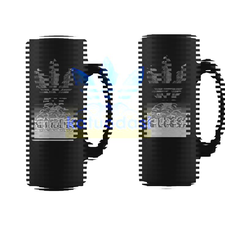 Katuodasi鰹と出汁の和風アートデザイン コーヒーマグ