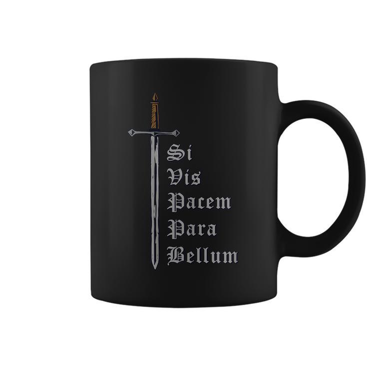 Latin Withword -Iis Pacem Para Bellum Tasse | Cadeauxyz