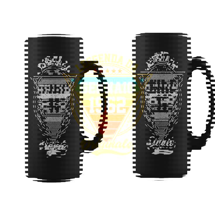 Leggenda Da Gennaio 1962 64 Compleanno Regali Donna Uomo Tazze