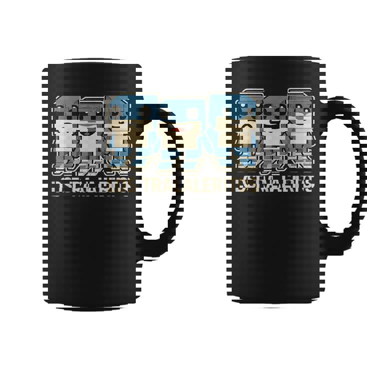 Los Traleritos Gen Alpha イタリアブレインロットゲームミーム コーヒーマグ