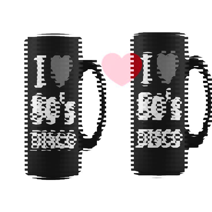 I Love 80S ディスコミュージック レトロディスコ コーヒーマグ