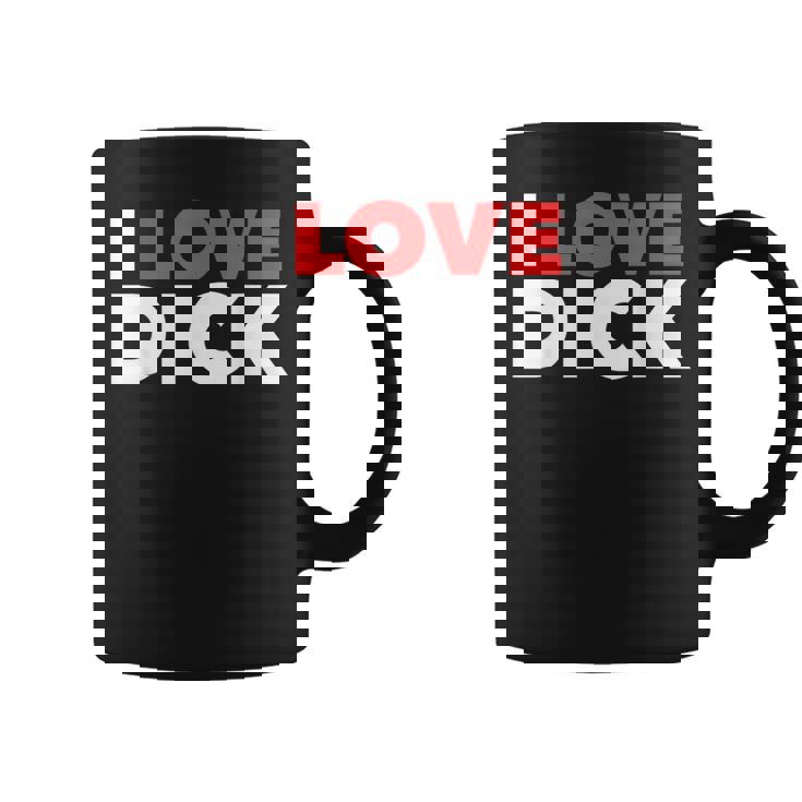 I Love Dick Gay Pride ギフト コーヒーマグ