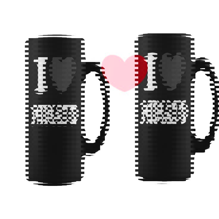 I Love Minato ミナトが大好きです コーヒーマグ