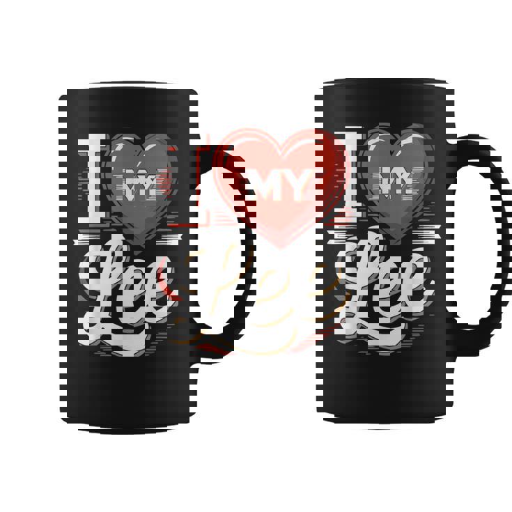 I Love My Lee 名前 Lee コーヒーマグ