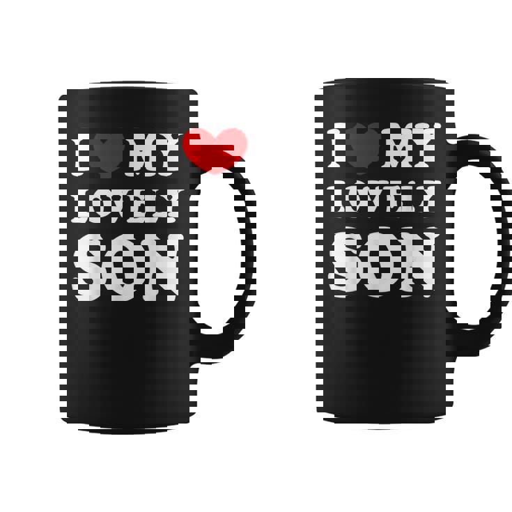I Love My Lovelyon 愛しい息子を愛しています コーヒーマグ