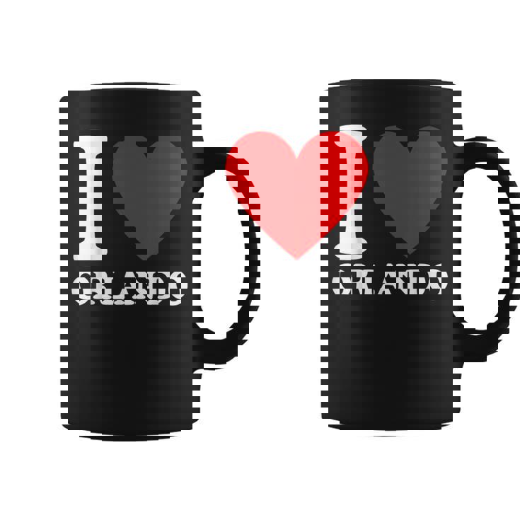 I Love Orlando I Heart Orlando Taza de café