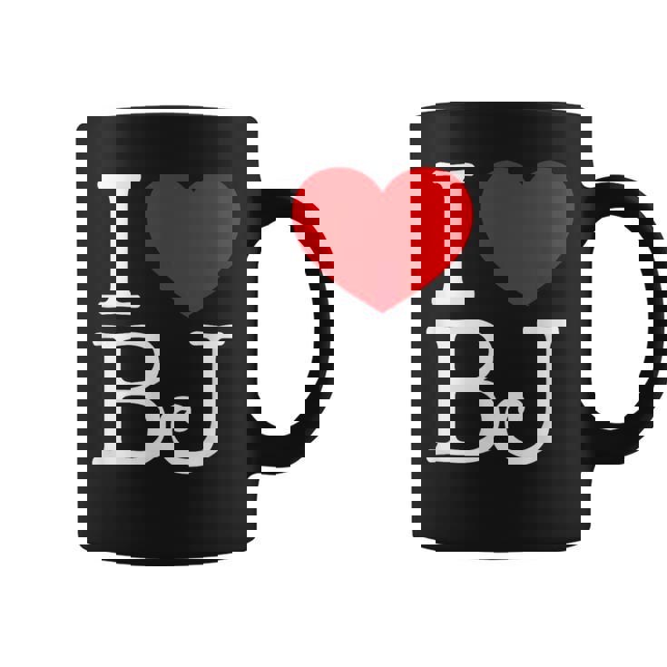 I Love ハート Bj コーヒーマグ