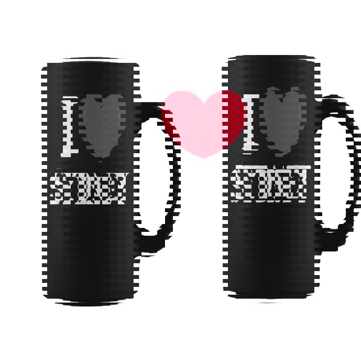 I Loveydney シドニーが大好き コーヒーマグ