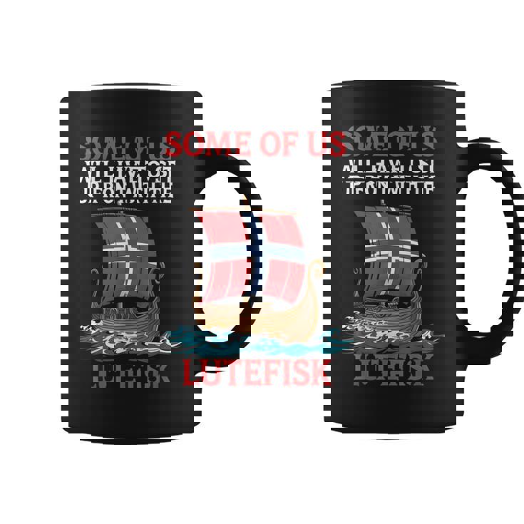 Lutefisk Who Will についてお子様に話さないでください。 コーヒーマグ