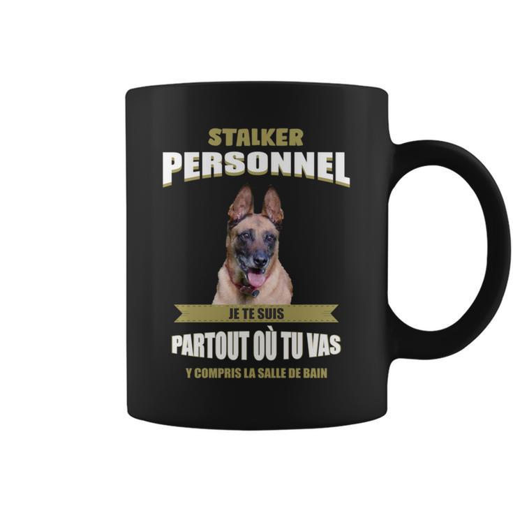 Mug Personnalisable Sublimation - Chien Berger Malinois - Céramique Blanche - Neuf