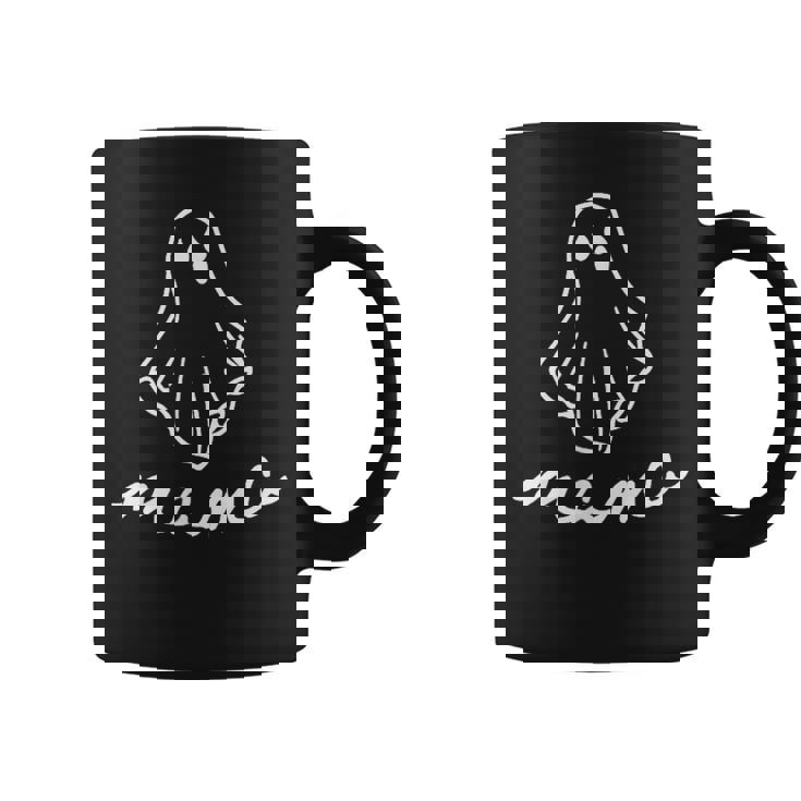 Mama Ghost Boo One Spooky Mama First Halloween Birthday Boy Coffee Mug