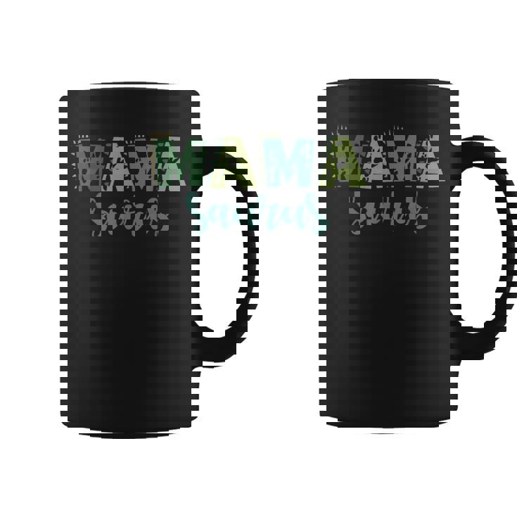 Mama Saurus Dinosaur Birthday Mom Dad Birthday Boy T-Rex Coffee Mug Mama Saurus Dinosaur Birthday Mom Dad Birthday Boy T-Rex Coffee Mug