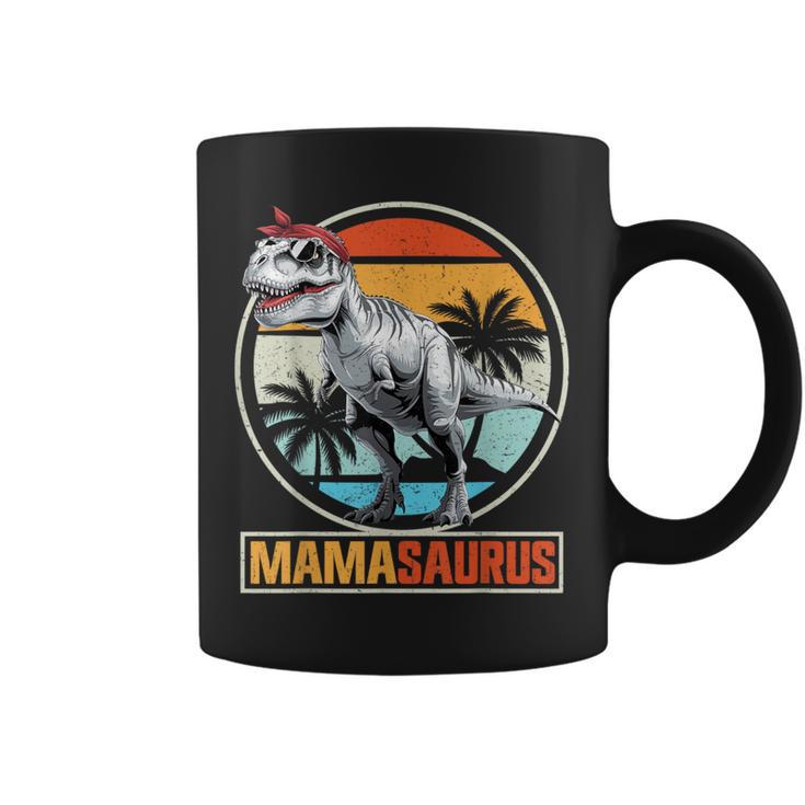 Mamasaurus T-Rex Dinosaurio Día De La Madre Mamá Madre Dino Taza de café