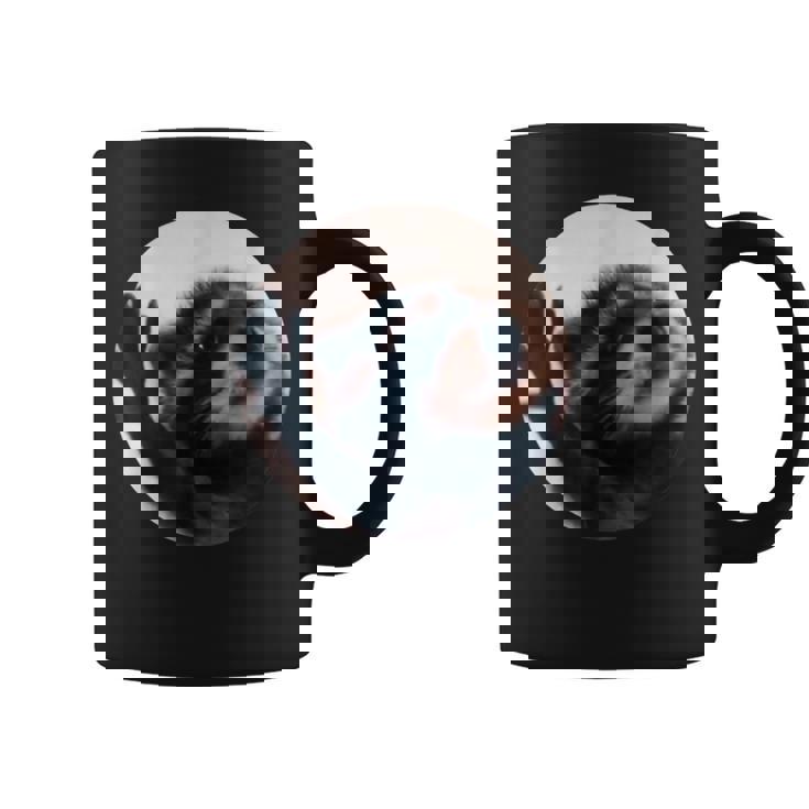 Meme Pedro Racoon Tasse