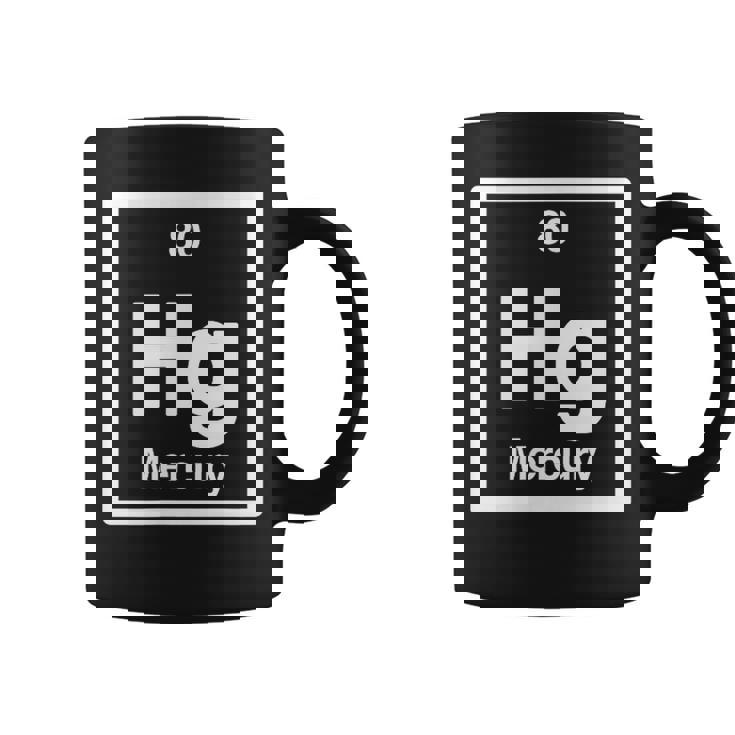 Mercury Hg 元素周期表 サイエンスギフト コーヒーマグ