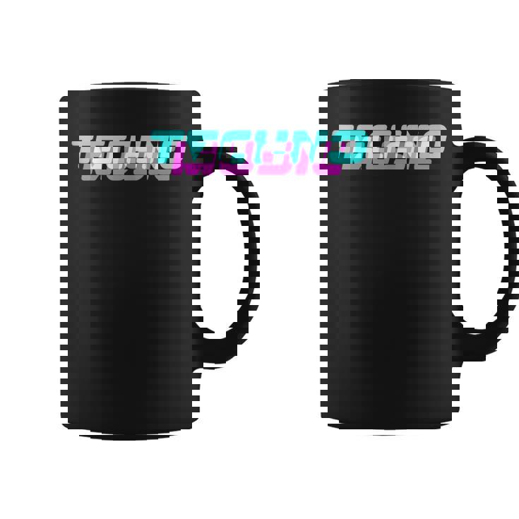 Música Techno In Mangas Taza de café