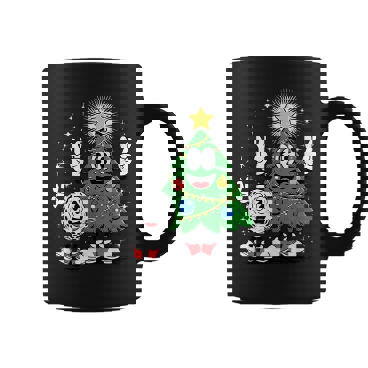 Navidad Árbol Golf X-Mas Golfista Taza de café