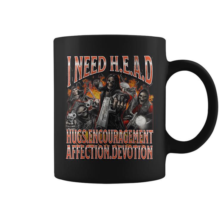 I Need Hugs Hard Skeleton Meme Bootleg Graphic Coffee Mug