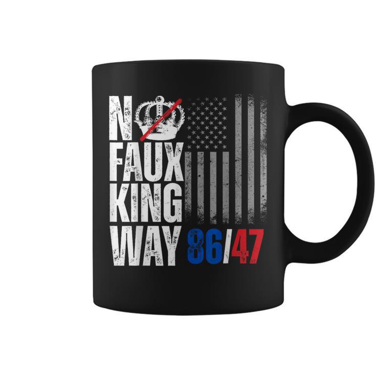 No Faux King Way 86 47 Coffee Mug - Seseable
