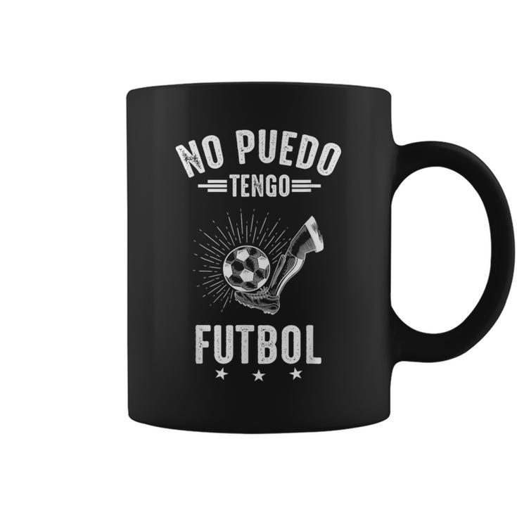 No Puedo Tengo Futbol Jugador De Fútbol Divertida Futbolero Taza de café
