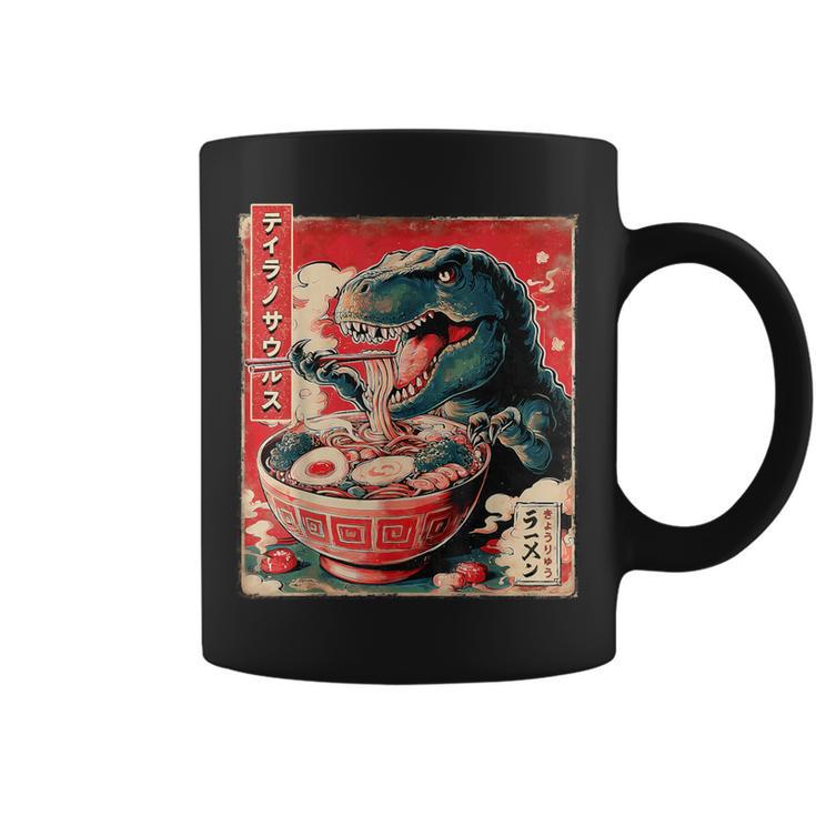 Nouilles Japonaisesintage T-Rex Dinosaure Ramen Tasse