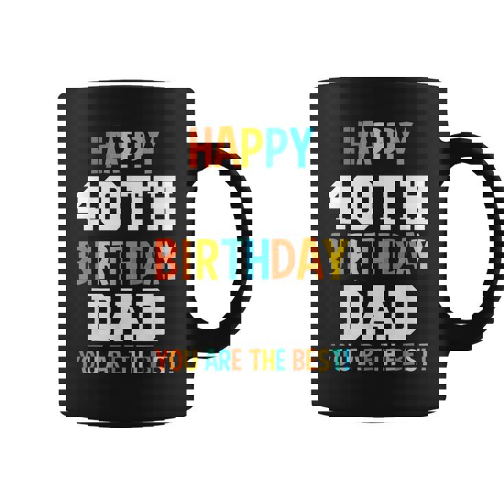 Papà 40° Compleanno Papà 40 Anni Tazze