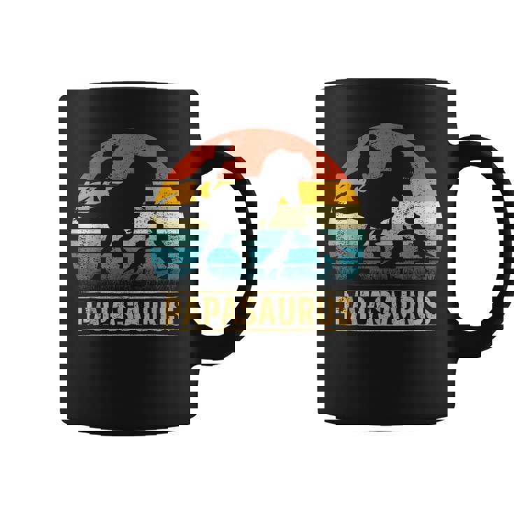 Papa Dinosaur T Rex Papasaurus 3 Bambini Festa Del Papà Tazze